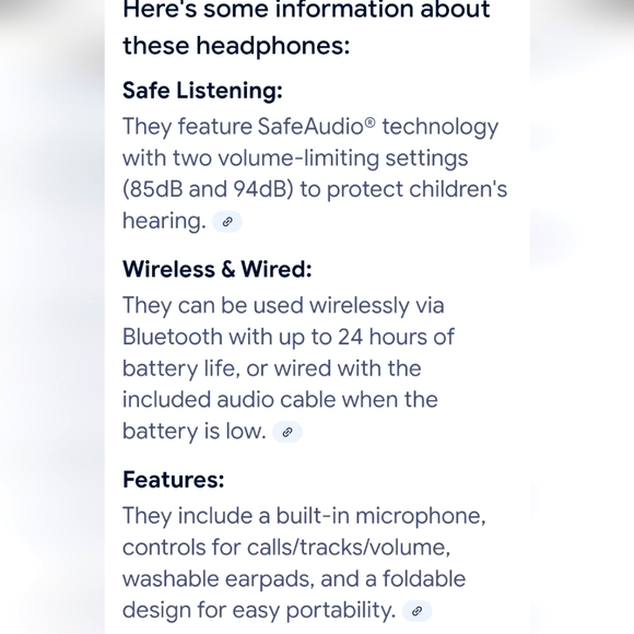 Children's Buddy Phones- Wireless Safe Audio Headphones 🎧 - Picture 7 of 7